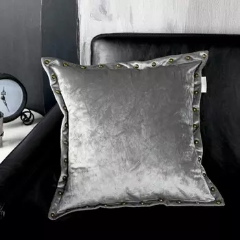 Наволочка «Людвиг», размер 45x45 см, цвет серо-голубой