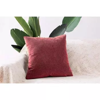 Наволочка «Мулен Руж», размер 45х45 см, цвет бордовый