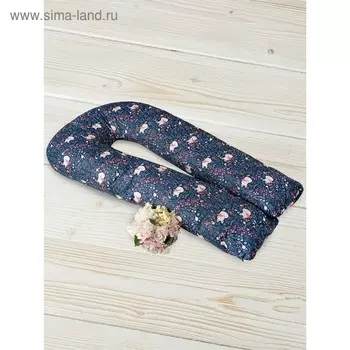 Наволочка на подушку для беременных, размер 35 340 см, принт лисички