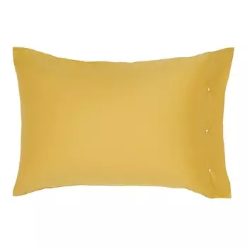 Наволочка, размер 50х70 см, цвет горчичный