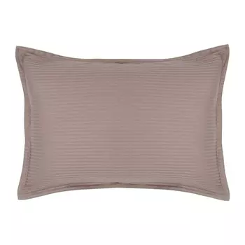 Наволочка, размер 50х70 см, цвет шоколад