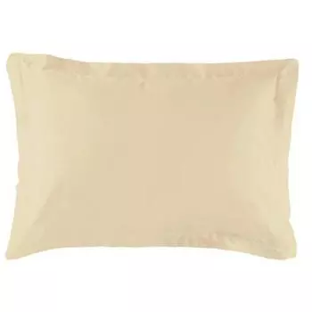 Наволочка, размер 52х74 см, цвет светло-бежевый