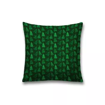 Наволочка декоративная «Танец елок», на молнии, размер 45х45 см
