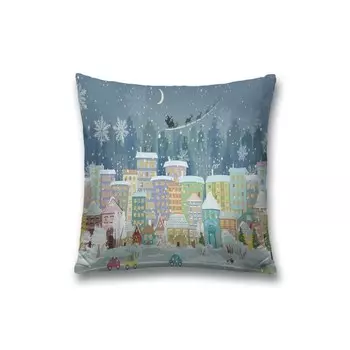 Наволочка декоративная «Канун Нового Года», на молнии, размер 45х45 см