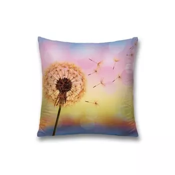 Наволочка декоративная «Грезы одуванчика», на молнии, размер 45х45 см