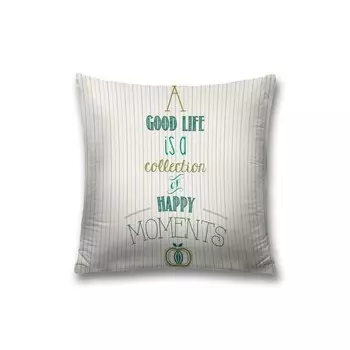 Наволочка декоративная «Коллекция моментов», на молнии, размер 45х45 см