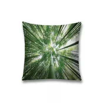 Наволочка декоративная «Бамбуковый лес», на молнии, размер 45х45 см