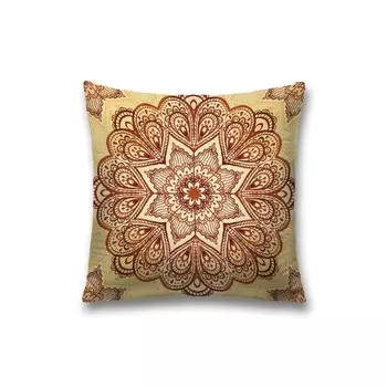 Наволочка декоративная «Пламенные лепестки», на молнии, размер 45х45 см