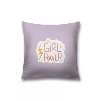 Наволочка декоративная «Girl power», на молнии, размер 45х45 см