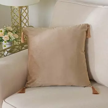 Наволочка Sofi De Marko «Кэтрин», размер 45х45 см, цвет бежевый