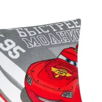 Наволочка «Тачки: Супер гонки» 70х70 см 100% хлопок, бязь