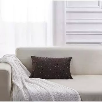 Наволочка «Жемчуг», размер 30х50 см, цвет кофе