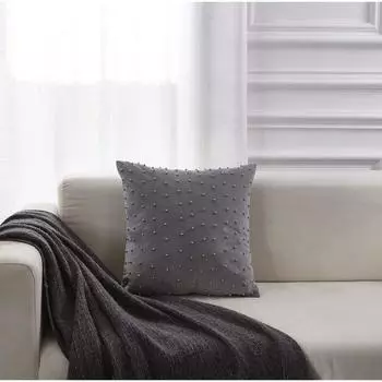 Наволочка «Жемчуг», размер 45х45 см, цвет изумрудный