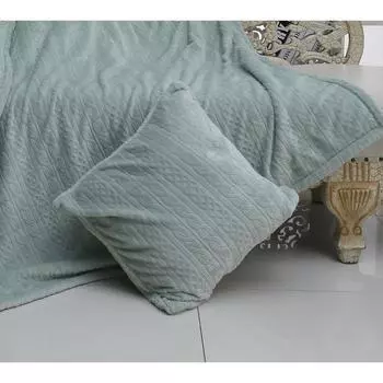 Наволочки «Фабиян», размер 50х50 см, цвет изумрудный