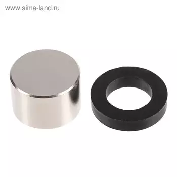 Неодимовый магнит REXANT, диск 45х30 мм, сцепление 100 кг