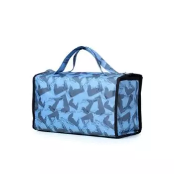 Несессер на молнии, цвет голубой