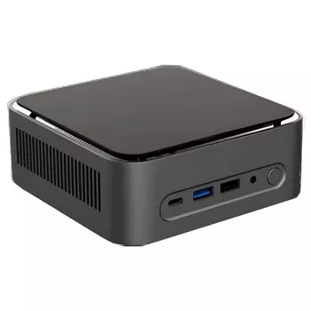 Неттоп IRU 110ALCN N200 (1) 8Gb SSD256Gb UHDG Windows 11 Professional GbitEth WiFi BT черны 107746