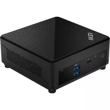 Неттоп MSI Cubi 5 12M-067BRU i5 1235U (1.3) Iris Xe noOS 2xGbitEth WiFi BT 65W черный (936- 102938