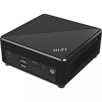 Неттоп MSI Cubi N ADL-030XRU slim N200 (1) 8Gb SSD256Gb UHDG noOS GbitEth WiFi BT 65W черны 103385