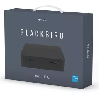 Неттоп Rombica Blackbird i5 HX104165P i5 10400 (2.9) 16Gb SSD512Gb UHDG 630 Windows 10 Prof 103385