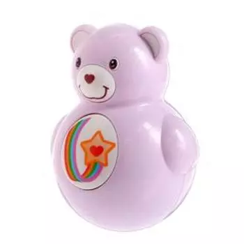 Неваляшка-пищалка «Радужный мишка», МИКС