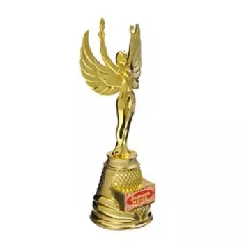 Кубок наградная фигура Ника «Золотая мама», пластик, золото, 19.57.3 см