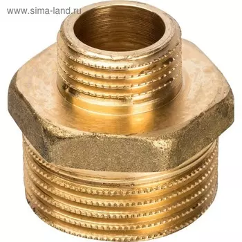 Ниппель переходной STOUT SFT-0003-000112, 1" x 1/2", наружная/наружная резьба