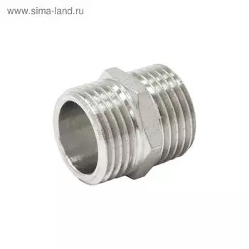 Ниппель STI, 1 1/2", никелированная латунь