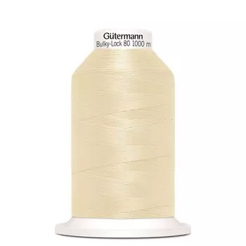 Нить Bulky-Lock 80 текстурированная, 1000м, 730808 (414 светло-кремово-бежевый)