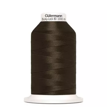 Нить Bulky-Lock 80 текстурированная, 1000м, 730808 (696 тёмно-шоколад)