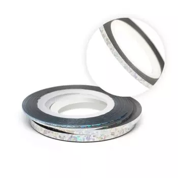 Нить для дизайна ногтей на клеевой основе TNL, 2 мм, голография