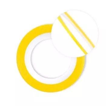 Нить для дизайна ногтей на клеевой основе TNL, лимон