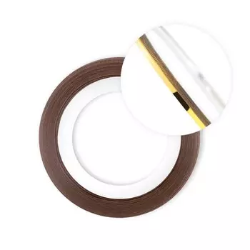 Нить для дизайна ногтей на клеевой основе TNL, золотая