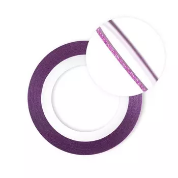 Нить для дизайна ногтей на клеевой основе TNL, перламутровая, розовая