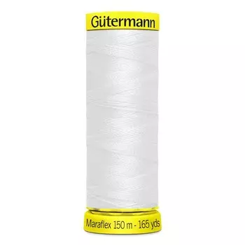 Нить Maraflex для трикотажных материалов, 150 м (800 белый)