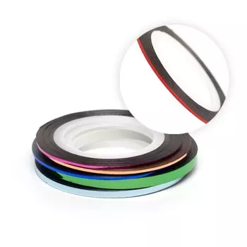 Нить на клеевой основе Pole, красная, 1 мм