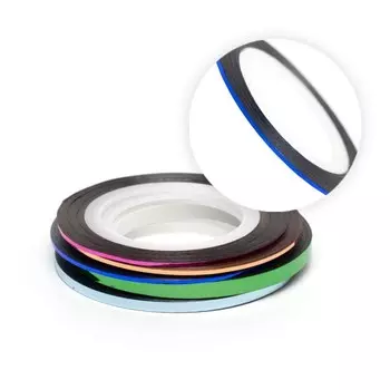 Нить на клеевой основе Pole, синяя, 1 мм