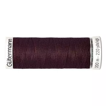 Нить Sew-all для всех материалов, 200 м, 748277 (175 тёмно-красный шоколад)