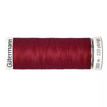 Нить Sew-all для всех материалов, 200 м, 748277 (367 тёмно-красный)