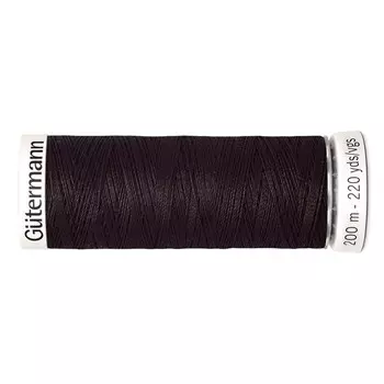 Нить Sew-all для всех материалов, 200 м, 748277 (682 тёмно-тёмно-коричневый)