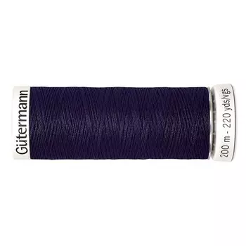 Нить Sew-all для всех материалов, 200 м, 748277 (387 чернильно-чёрный)