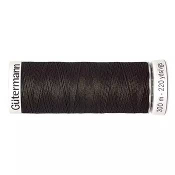 Нить Sew-all для всех материалов, 200 м, 748277 (671 тёмно-серо-коричневый)