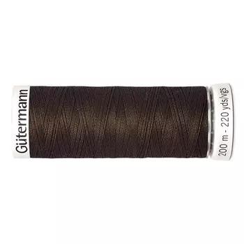 Нить Sew-all для всех материалов, 200 м, 748277 (817 глубокий коричневый)