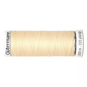 Нить Sew-all для всех материалов, 200 м, 748277 (610 светло-кремово-жёлтый)