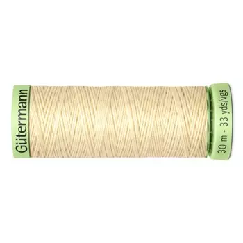 Нить Top Stitch для отстрочки, 30 м, 744506 (610 светло-кремово-жёлтый)