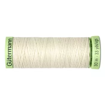 Нить Top Stitch для отстрочки, 30 м, 744506 (001 молочный)