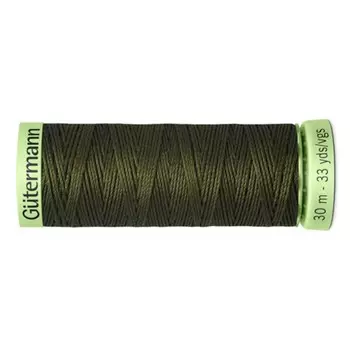 Нить Top Stitch для отстрочки, 30 м, 744506 (531 тёмно-тёмно-хаки)