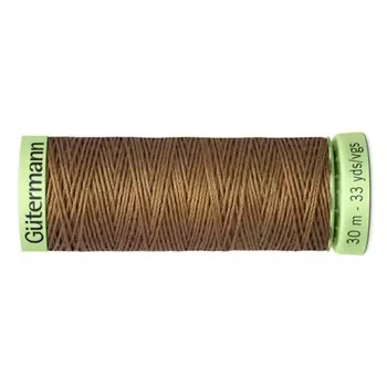 Нить Top Stitch для отстрочки, 30 м, 744506 (124 золотисто-коричневый)