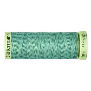 Нить Top Stitch для отстрочки, 30 м, 744506 (100 пастельно серо-зелёный)