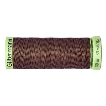 Нить Top Stitch для отстрочки, 30 м, 744506 (446 сигнальный коричневый)